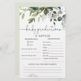 ベビー予測アドバイスカー男女兼用ドシンプル