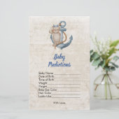 ベビー予測アホイそれが男の子の航海のテーマ (スタンド正面)