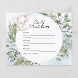 ベビー予測エレファントボーイ赤ちゃんシャワーゲーム