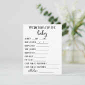 ベビー予測カード アドバイスカード (スタンド正面)