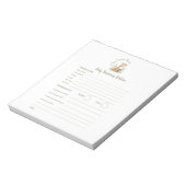 ベビー予測ゲーム新しいチャプターが切り離し開始 ノートパッド (回転)