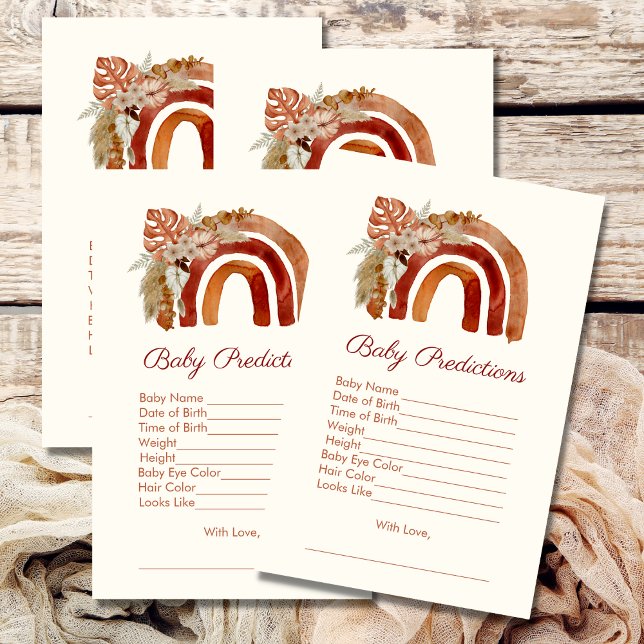 ベビー予測テラコッタボホトロピカルレインボー (クリエイターアップロード済み)