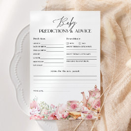 ベビー予測及びアドバイスフローラティーシャワーゲーム