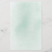 ベビー予測及びアドバイスベビーシャワーカード (裏面)