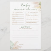 ベビー予測及びアドバイスベビーシャワーゲーム (正面)