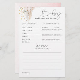 ベビー予測及びアドバイスベビーシャワーゲーム