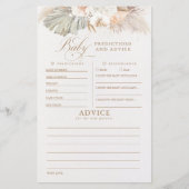 ベビー予測及びアドバイスベビーシャワーゲーム (正面)