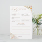 ベビー予測及びアドバイスベビーシャワーゲーム (スタンド正面)