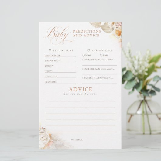 ベビー予測及びアドバイスベビーシャワーゲーム (スタンド正面)