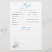 ベビー予測及びアドバイスベビーシャワーゲーム (正面)