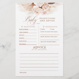 ベビー予測及びアドバイスベビーシャワーゲーム