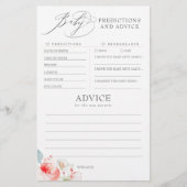 ベビー予測及びアドバイスベビーシャワーゲーム (正面)