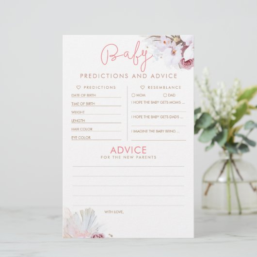 ベビー予測及びアドバイスベビーシャワーゲーム (スタンド正面)