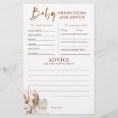 ベビー予測及びアドバイスベビーシャワーゲーム (正面)