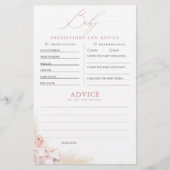 ベビー予測及びアドバイスベビーシャワーゲーム (正面)