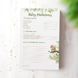 ベビー予測及びアドバイス森林動物