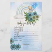 ベビー予測我々はBoho Rainbow待つことができる (正面)