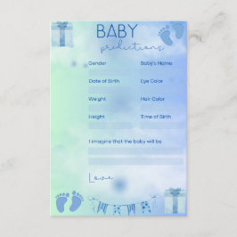 ベビー予測 エンクロージャーカード