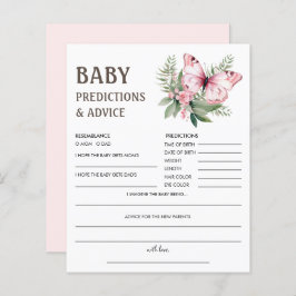 ベビー予測 | Butterfly Baby Showerゲーム