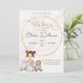 ベビー人形 招待状 (スタンド正面)