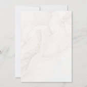 ベビー人形 招待状 (裏面)