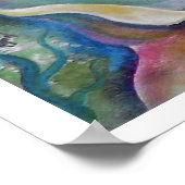 ベビー人魚と海馬ポスター ポスター (角)