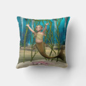 ベビー人魚 クッション (裏面)