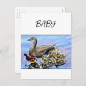 ベビー休日はがき シーズンポストカード (正面/裏面)