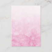 ベビー依頼カード用のライオン·カブ·ジャングル·ガール·ブック エンクロージャーカード (裏面)