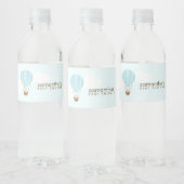 ベビー入り青熱気球 ペットボトルラベル (ボトル)
