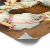 ベビー入浴時間 | アーサー・ジョン・エルセリ ポスター (角)