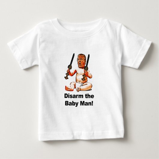 ベビー兵を解除 ベビーTシャツ (正面)