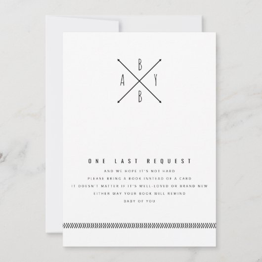 ベビー冒険 招待状 (裏面)