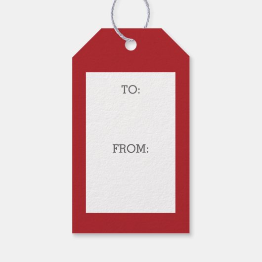 ベビー写真と誕生日かわいい男のストライプの子 ギフトタグ (裏面)