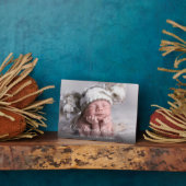 ベビー写真と誕生統計プラーク フォトプラーク (側面)