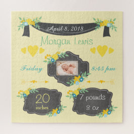 ベビー写真のお知らせ ジグソーパズル