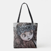 ベビー写真の人形，人形パーソナライズされた，趣味 トートバッグ (裏面)