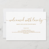 ベビー写真の緑の台本の誕生のお知らせ 案内状 (裏面)