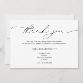 ベビー写真サンキューメッセージ誕生 案内状 (裏面)