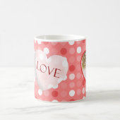 ベビー写真テンプレートマググ コーヒーマグカップ (中央)