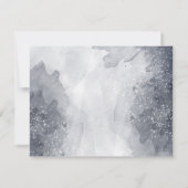 ベビー写真バプテスマ宗教儀式カスタム 招待状 (裏面)