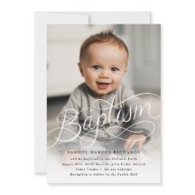 ベビー写真バプテスマ