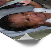 ベビー写真ポスター ポスター (角)