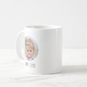 ベビー写真マグパパ コーヒーマグカップ (正面左)