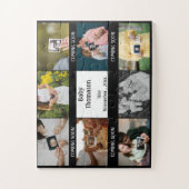 ベビー写真来名の妊娠発表 ジグソーパズル (縦)