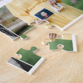 ベビー写真来名の妊娠発表 ジグソーパズル (側面)