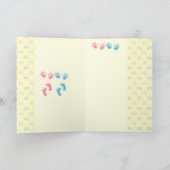  ベビー写真立て カード (内部)