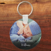 ベビー写真 キーホルダー (裏面)