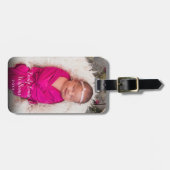 ベビー写真 ラゲッジタグ (正面横)