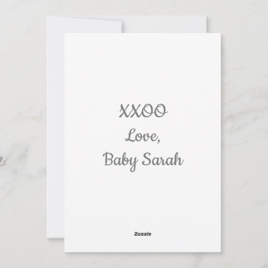 ベビー写真 | 新最高の父父の日 シーズンカード (裏面)